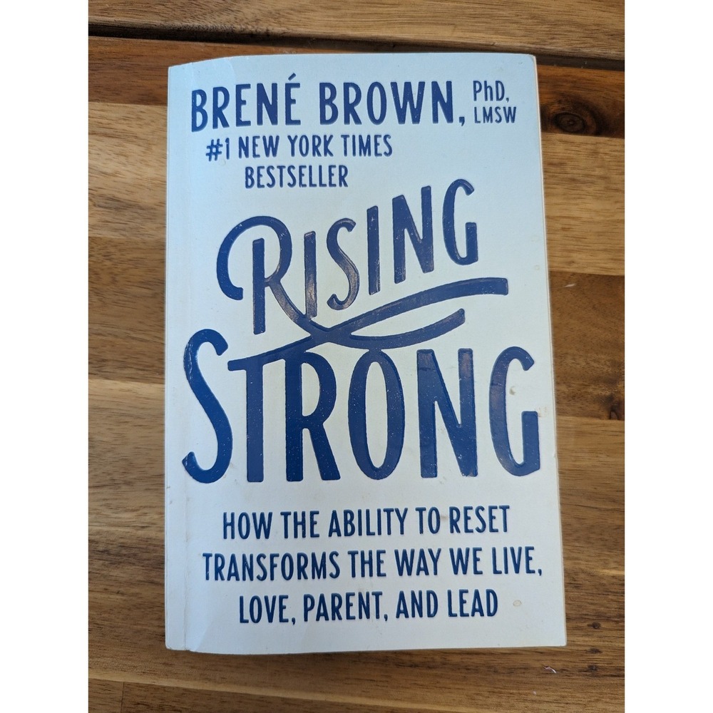 Brene brown rising strong paperback book best seller